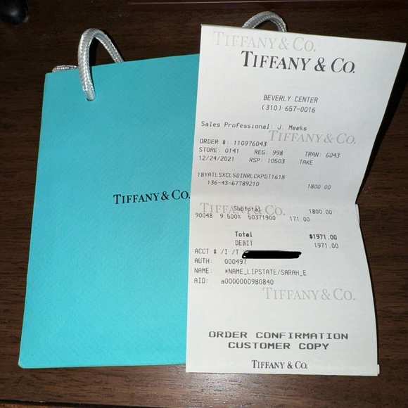 Authentic Tiffany’s 18K Yellow Gold Atlas X Closed Interlocking Pendent Necklace - Picture 6 of 12